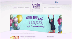 Desktop Screenshot of clinicadeesteticarecife.com.br